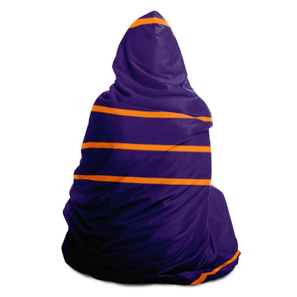 Simple Lines Pattern po Poster Hooded Blanket