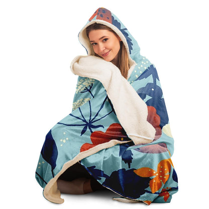 Garden Hooded Blanket