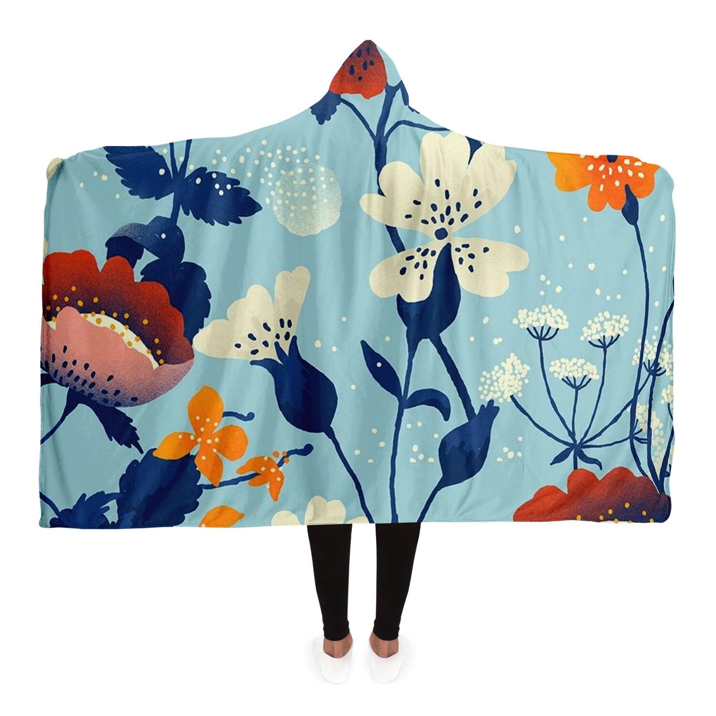 Garden Hooded Blanket