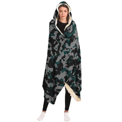 Camofludge Hooded Blanket