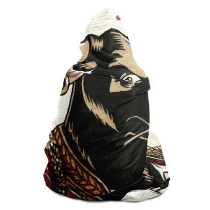 Toro Torero Poster Hooded Blanket