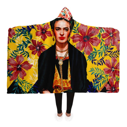 Frida tropical Hooded Blanket