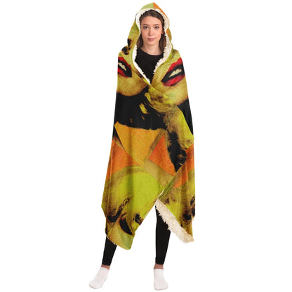 Pop Art Monroe Hooded Blanket