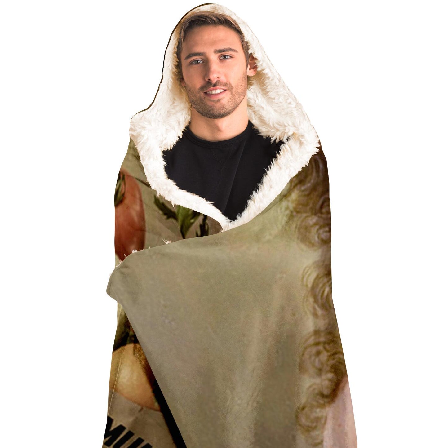 New Religion Hooded Blanket