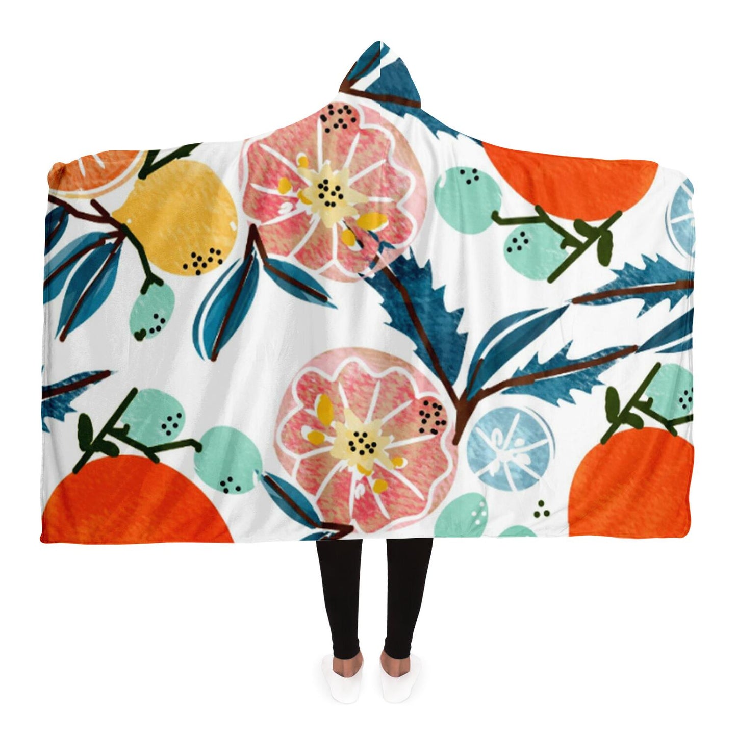 Fruit Shower Hooded Blanket