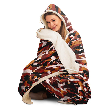 Camofludge Hooded Blanket