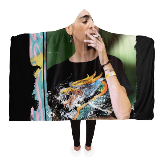 Smoking Hooded Blanket