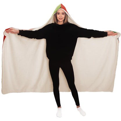 Melons pattern Hooded Blanket