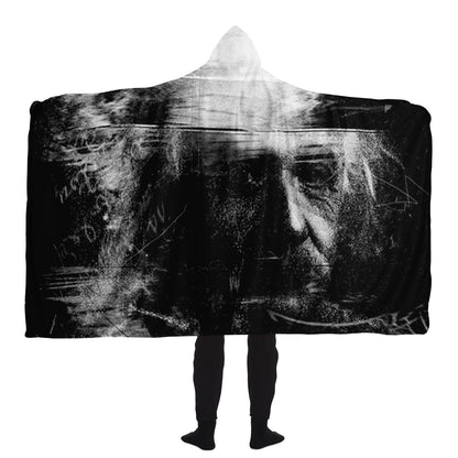 Albert Einstein Hooded Blanket