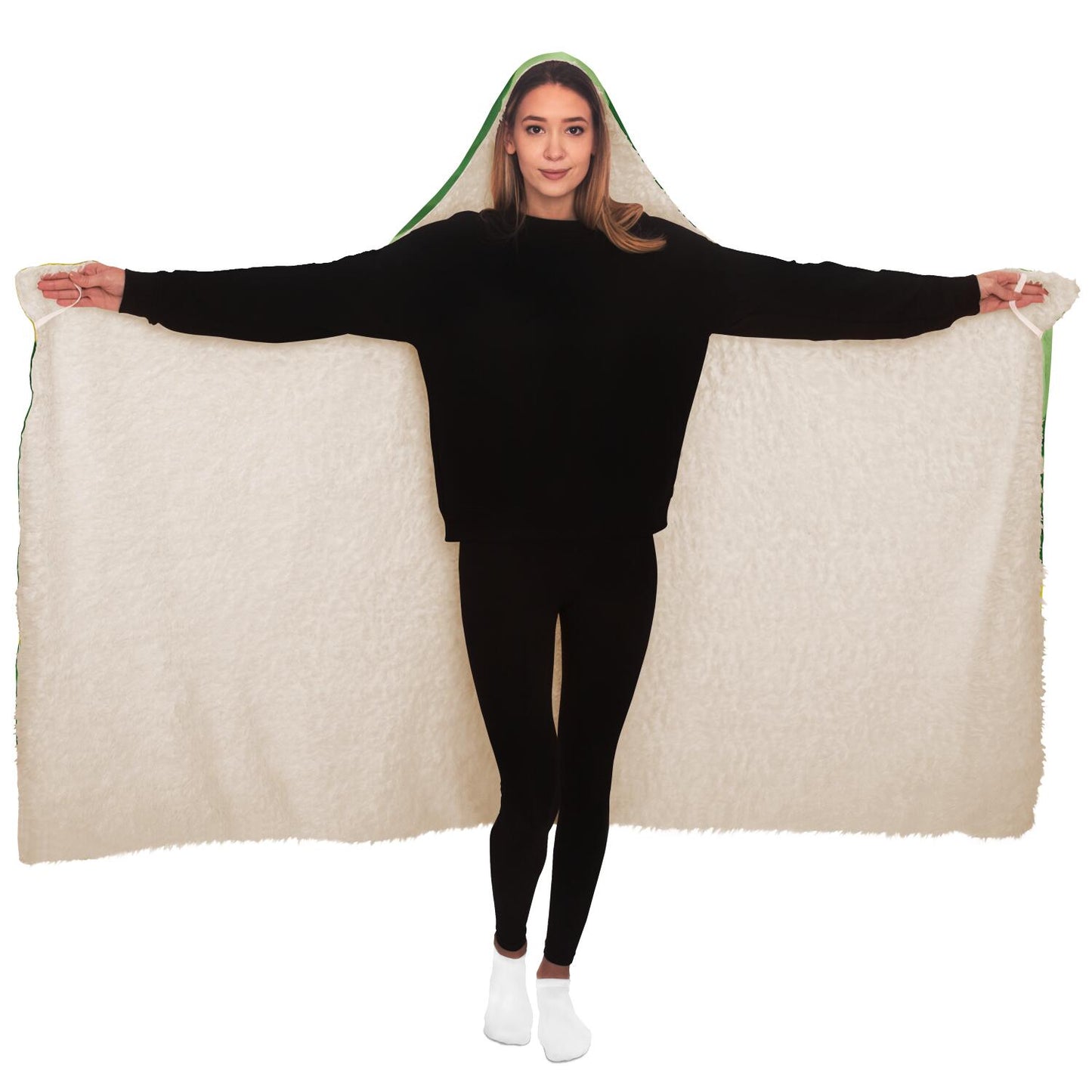 Lemonade V2 Fitted Waist Sweater Hooded Blanket