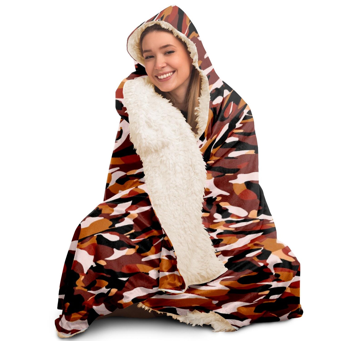 Camofludge Hooded Blanket