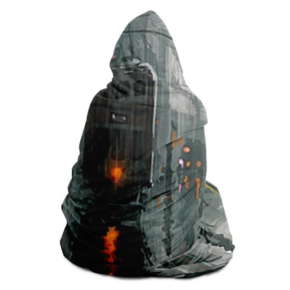 The City Hooded Blanket