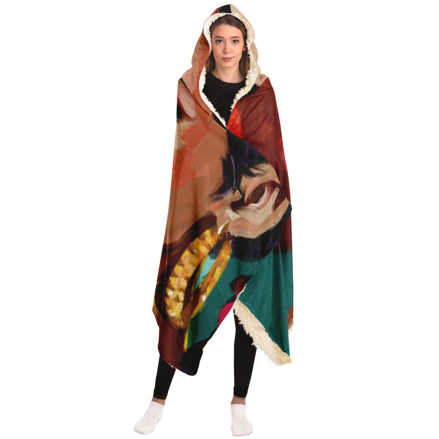 Mexico Hooded Blanket