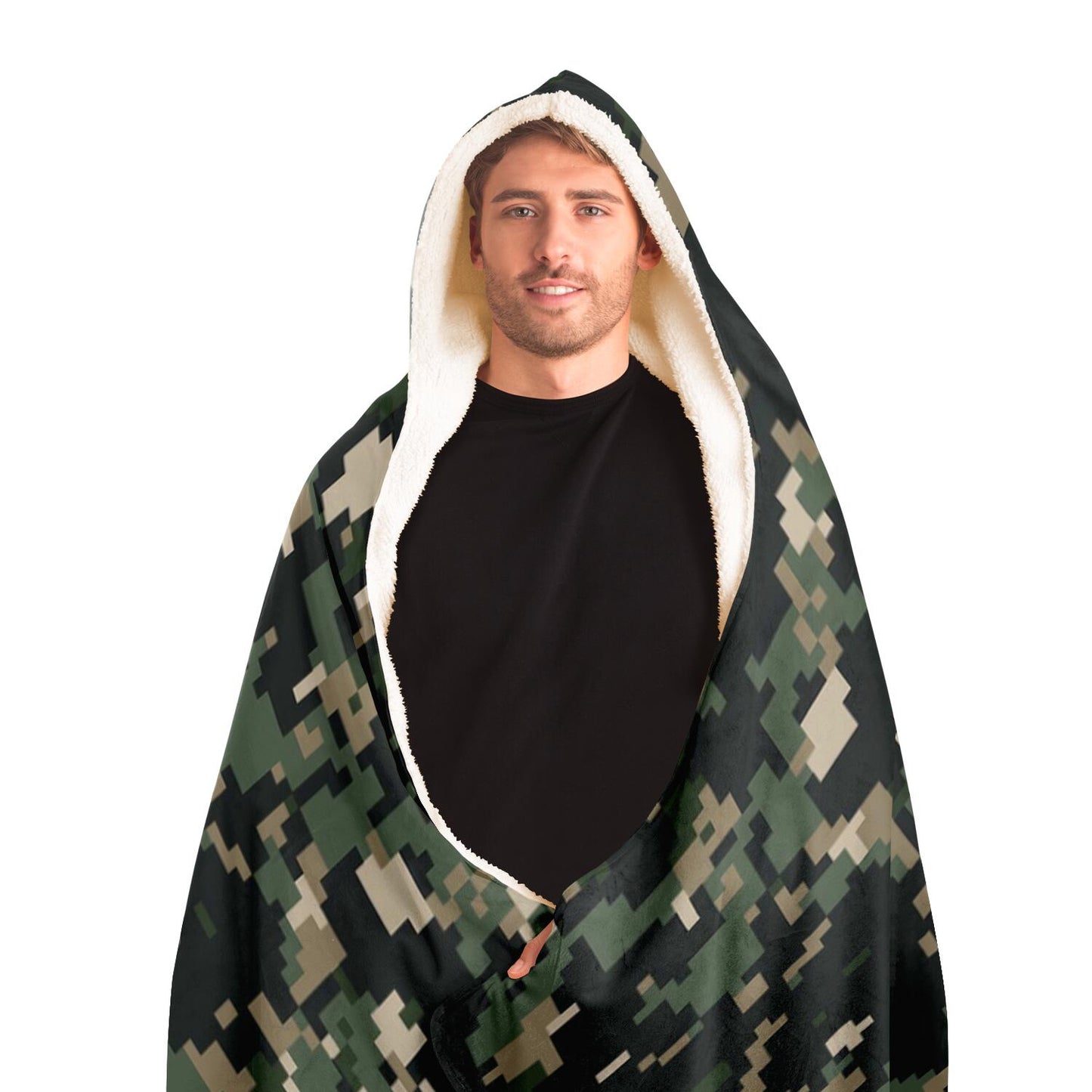 Camofludge Hooded Blanket