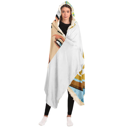 The Virgin Hooded Blanket