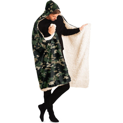 Camofludge Hooded Blanket