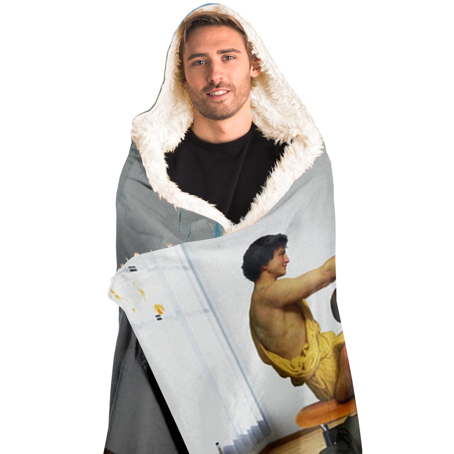 Priorities Hooded Blanket