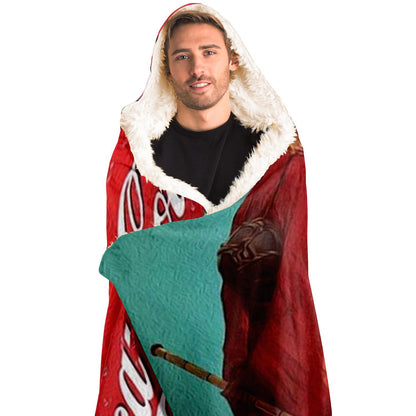 Coca Cola Hooded Blanket