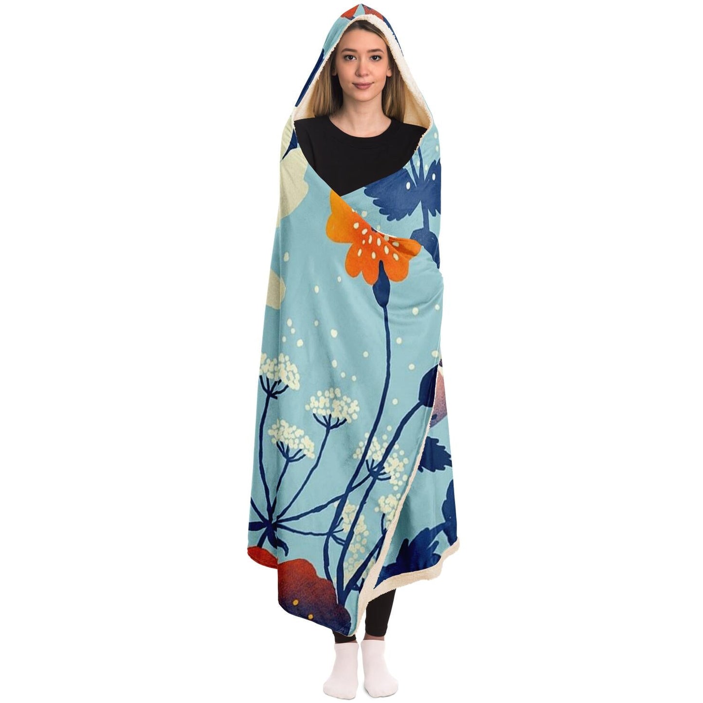 Garden Hooded Blanket