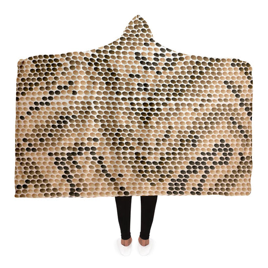 Snake Skin Hooded Blanket