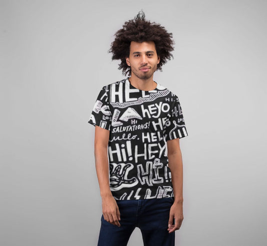 Abstract Pattern (3) Premium Sublimation Adult T-Shirt