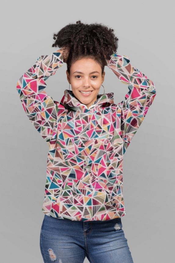 Abstract Pattern (30) UNISEX Sublimation Hoodie