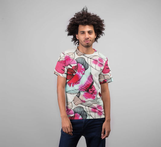 Abstract Pattern (31) Premium Sublimation Adult T-Shirt