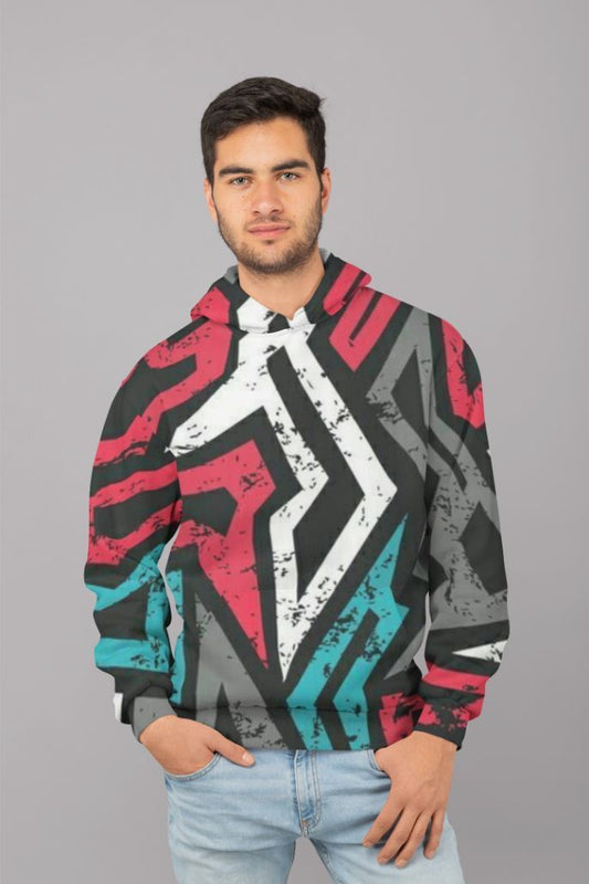 Abstract Pattern (37) 2 UNISEX Sublimation Hoodie