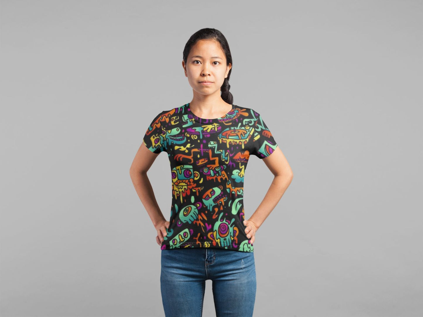 Abstract Pattern (52) Classic Sublimation Women's T-Shirt