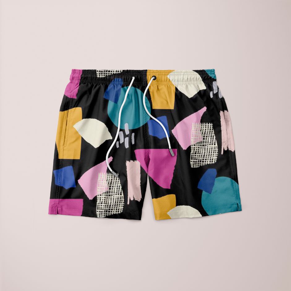 Abstract Pattren (19) Shorts