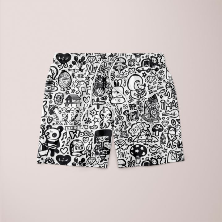 Abstract Pattren (44) Shorts