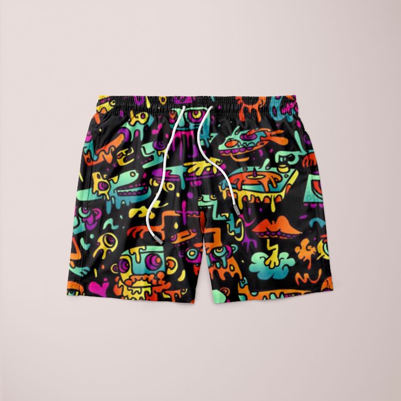 Abstract Pattren (52) Shorts