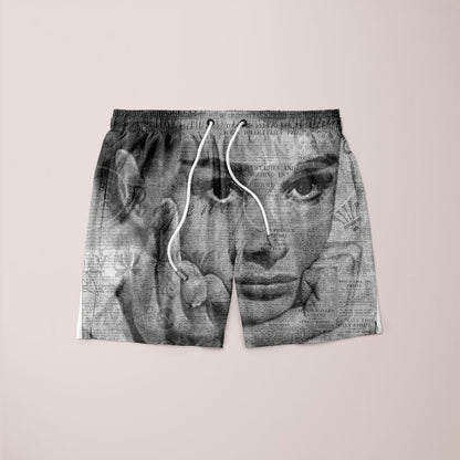 Audrey Hepburn Pop Art Art Print Shorts