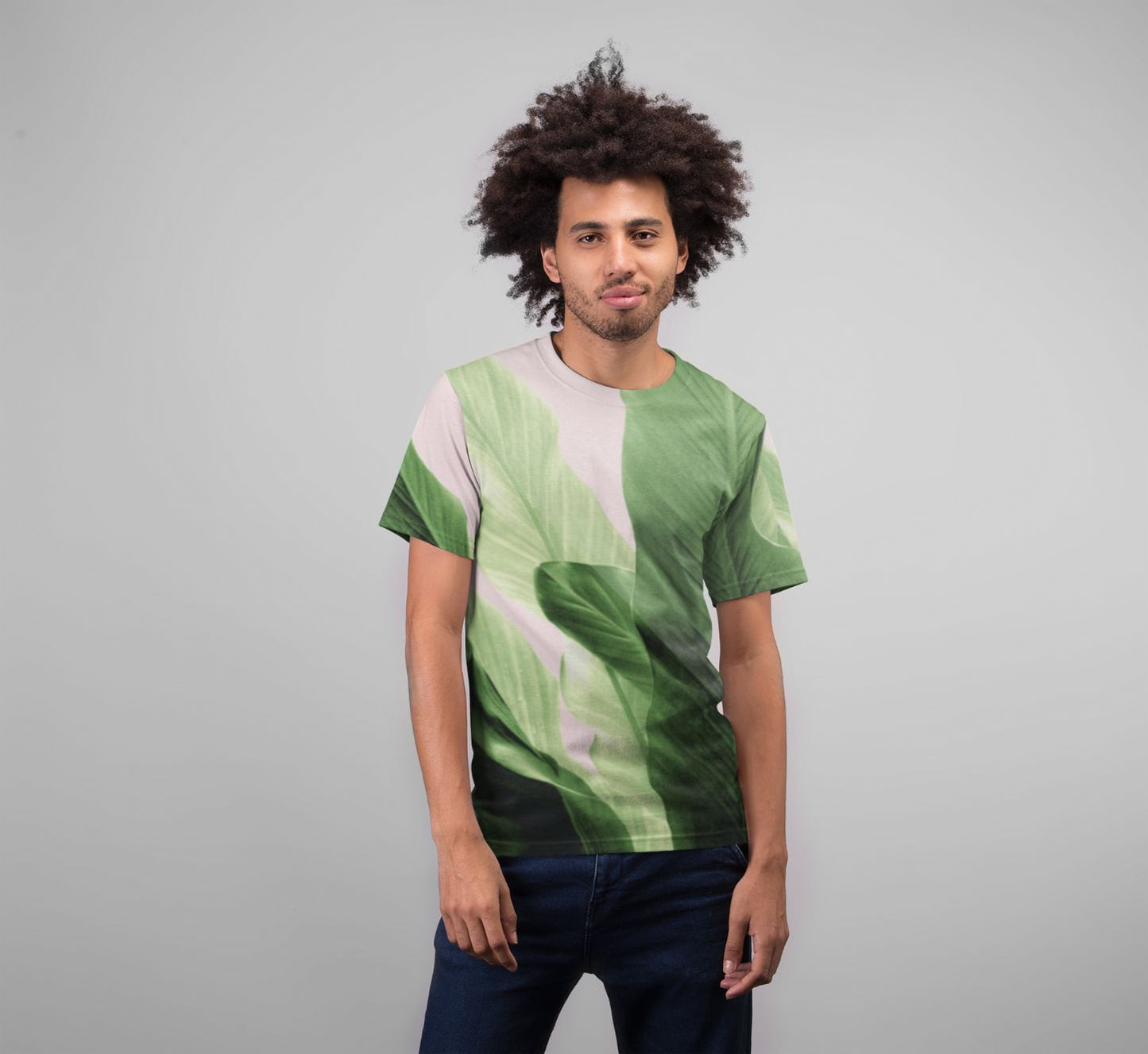 Banana Leaves Jungle Premium Sublimation Adult T-Shirt