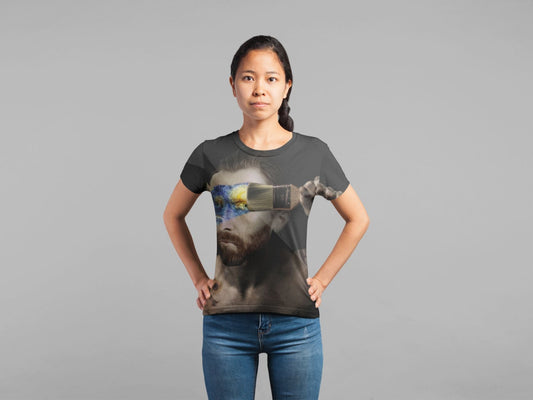 Blue Strokes Classic Sublimation Women's T-Shirt