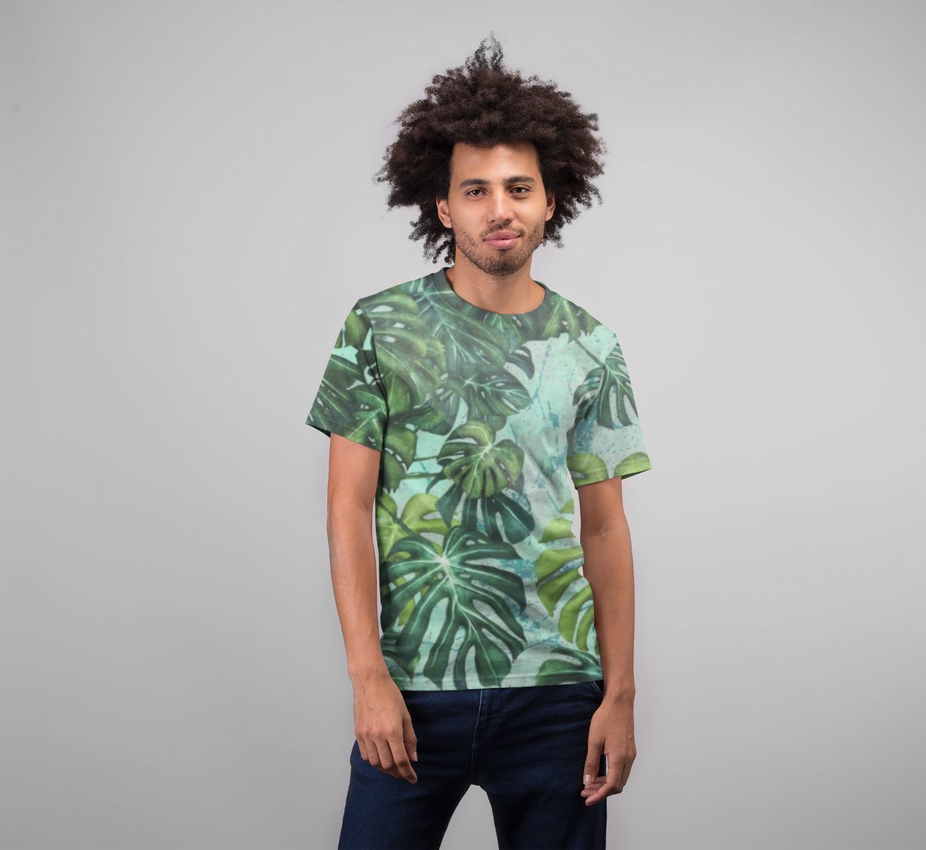 Botanic 08 Premium Sublimation Adult T-Shirt