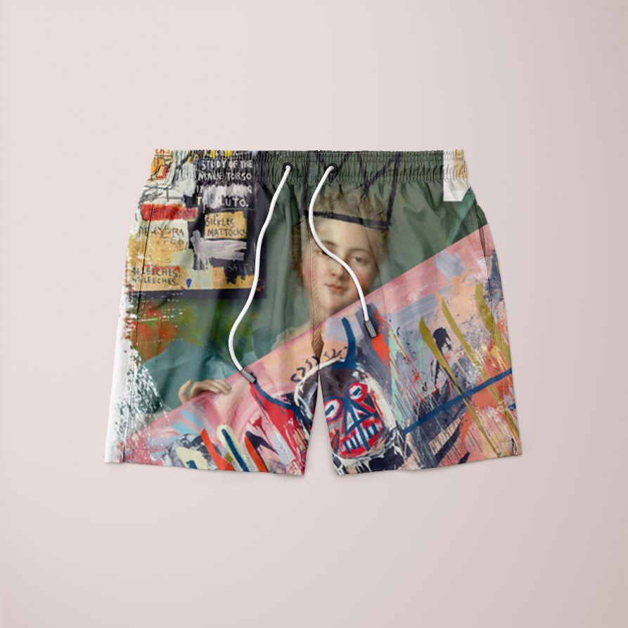 Basquiat Fan Shorts