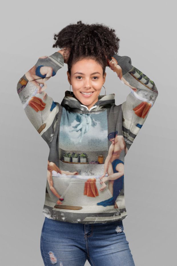 BathTime (2) UNISEX Sublimation Hoodie