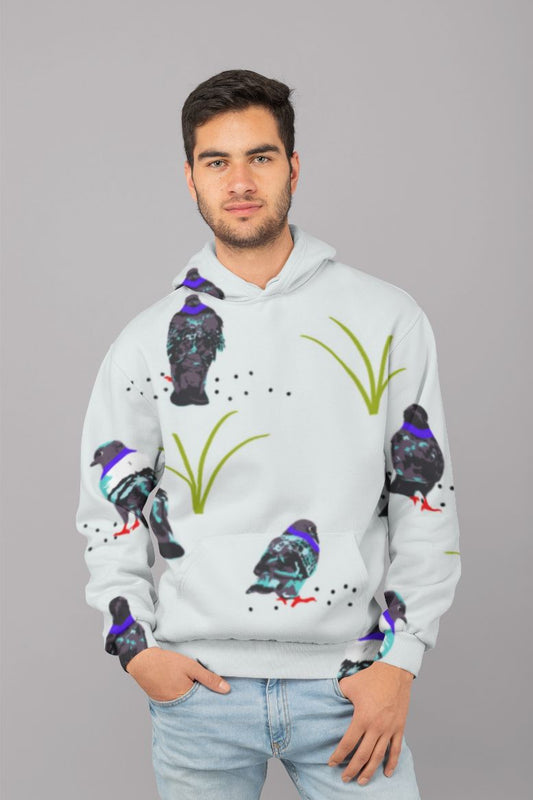 Bird Pattern (1) UNISEX Sublimation Hoodie