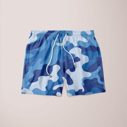 Blue Camo 2 Shorts