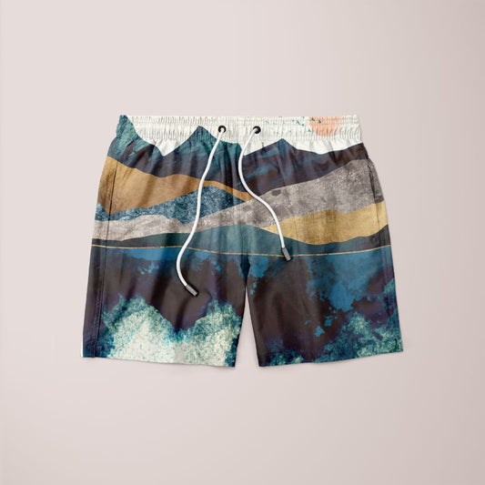 Blue Mountain Reflection Shorts