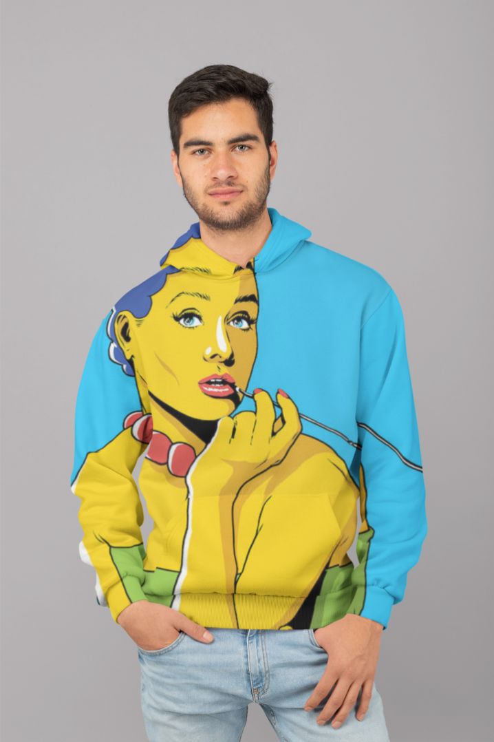 Breakfast at Moes (2) UNISEX Sublimation Hoodie