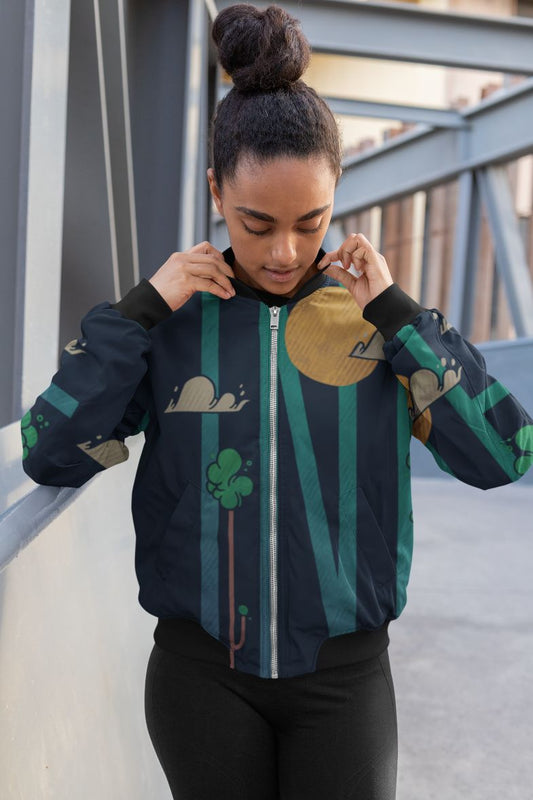 Breathe Bomber Jacket