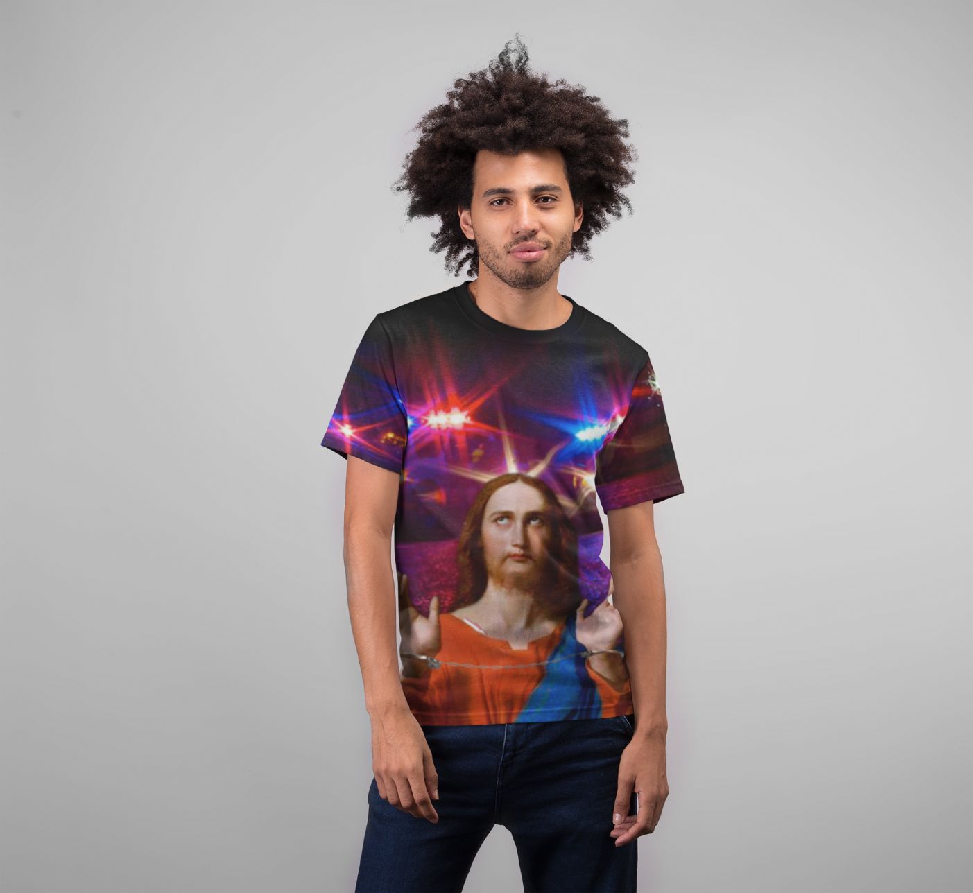 Busted Premium Sublimation Adult T-Shirt