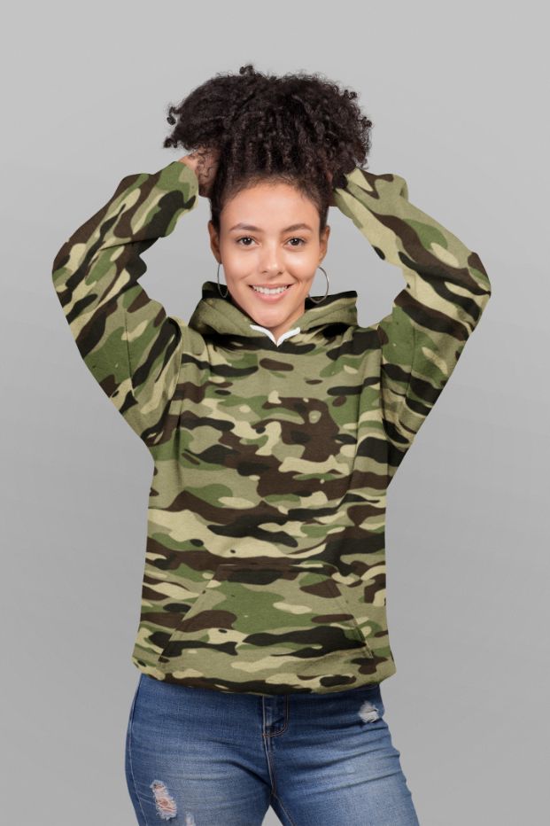 Camofludge 3 UNISEX Sublimation Hoodie