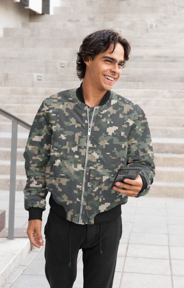 Camofludge 8 Bomber Jacket