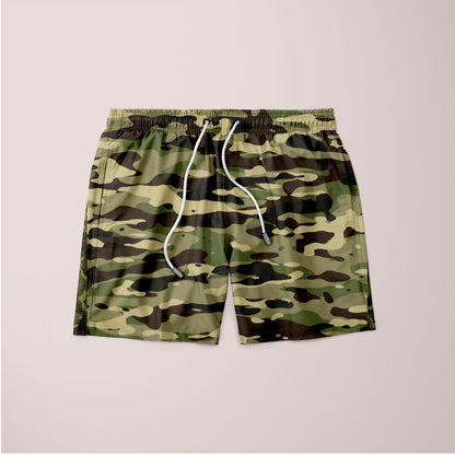 Camouflage Pattern Plakat Shorts