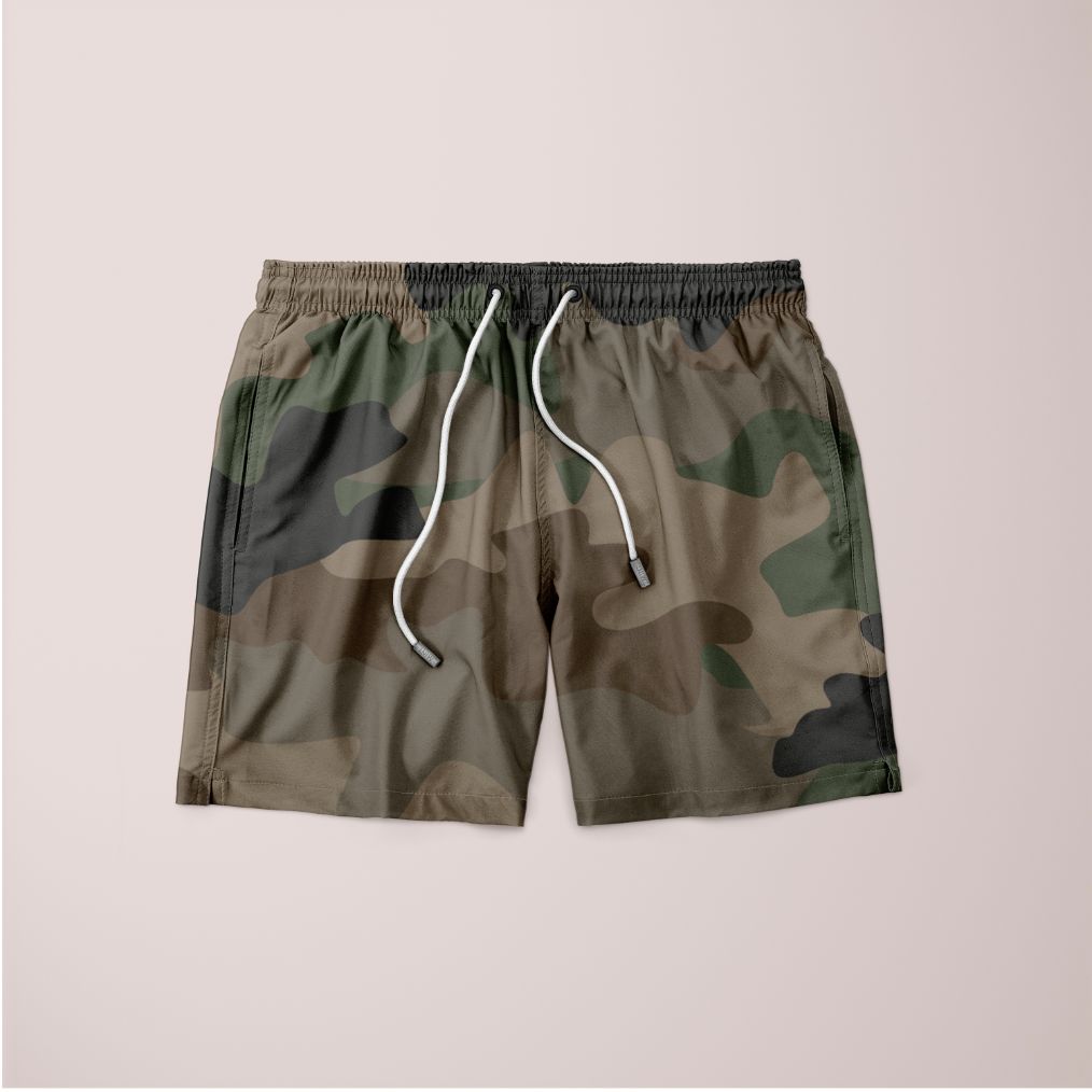 Camouflage Seamless Shorts