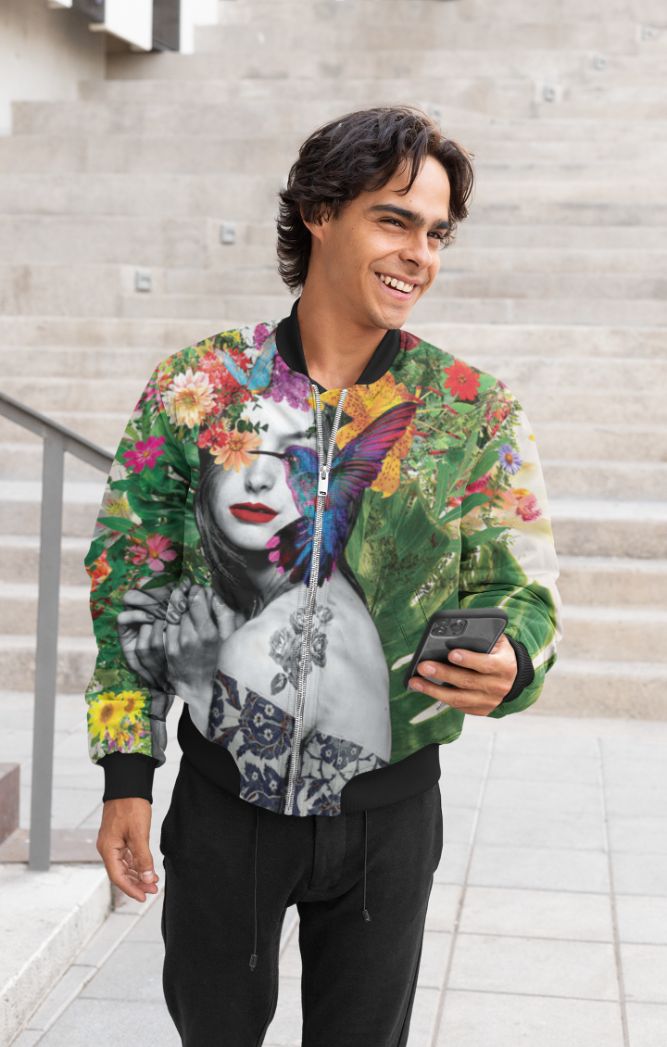 Chelsea Flowers Bomber Jacket