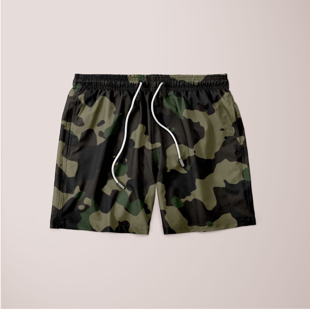 Classic Camouflage Pattern Plakat Shorts